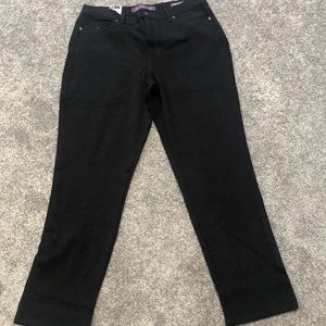 Gloria Vanderbilt Amanda Slim Knit Ponte Pants